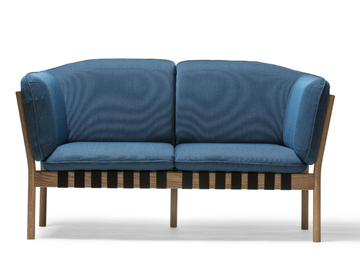 DOWEL - 2 seater fabric sofa by TON - view 2