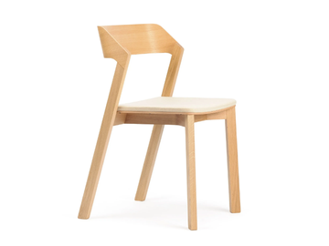 MERANO 313 401 - Wooden chair with integrated cushion by TON - view 2