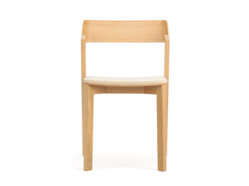 MERANO 313 401 - Wooden chair with integrated cushion by TON - view 3