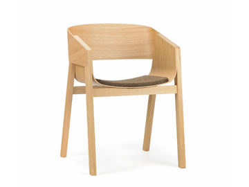 MERANO 323 400 - Wooden chair with integrated cushion by TON - view 2