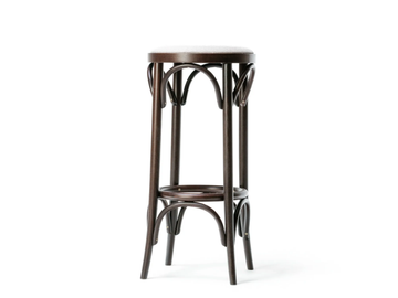 N° 73 - High wooden barstool by TON - view 3