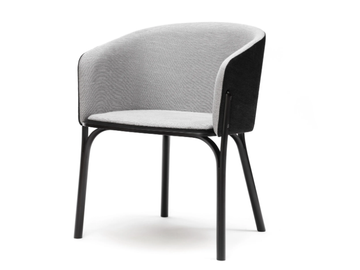 SPLIT - Upholstered easy chair by TON - view 2