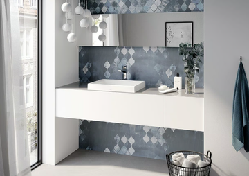 CS LW1715WH / LW1716WH - Semi-inset rectangular ceramic washbasin by TOTO - view 3