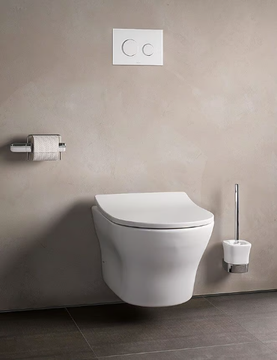 MH CW162Y - Rimless wall-hung ceramic toilet by TOTO - view 3