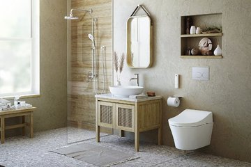 WASHLET® RG LITE - Wall-hung ceramic toilet with spray with bidet by TOTO - view 3
