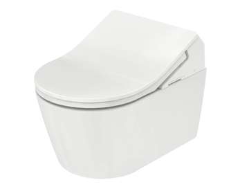 WASHLET® RX EWATER+ AUTO FLUSH - Wall-hung ceramic toilet with spray with bidet by TOTO - view 2