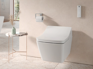 WASHLET® SX EWATER+ - Wall-hung ceramic toilet with bidet with spray by TOTO - view 2