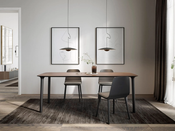 BISELL - Wooden chair with integrated cushion by TREKU - view 3