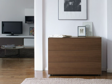 LAUKI 151 - Wood veneer chest of drawers by TREKU - view 2