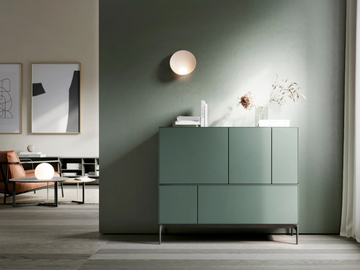 LAUKI 33 - Wooden highboard with doors by TREKU - view 3