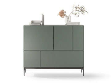 LAUKI 33 - Wooden highboard with doors by TREKU - view 2