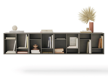 LAUKI 140 - Suspended wooden sideboard by TREKU - view 2