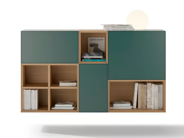 LAUKI 132 - Suspended modular wooden sideboard by TREKU - view 2