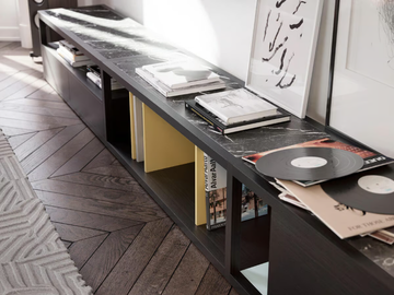 KAI 42 - Low oak TV cabinet by TREKU - view 3