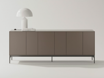 LAUKI 143 - Wooden sideboard with doors by TREKU - view 3