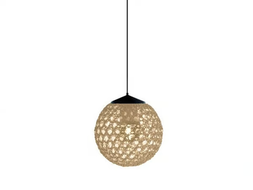 MONSIEUR LEBONNET - Handmade polyethylene outdoor pendant lamp by TRIBÙ - view 3