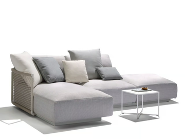 NODI - Sectional fabric garden sofa by TRIBÙ - view 3