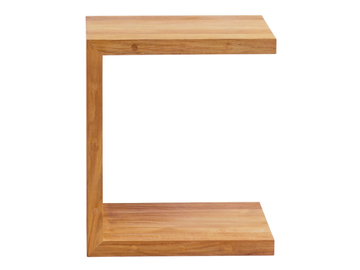 PURE - C-table teak by TRIBÙ - view 2