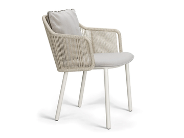 SENJA - Fabric garden armchair by TRIBÙ - view 2
