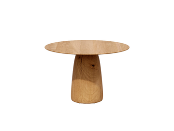 DUNES - Round teak garden side table by TRIBÙ - view 2