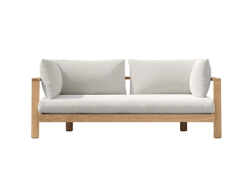PURE - 2 seater fabric garden sofa by TRIBÙ - view 2