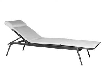BRANCH - Recliner aluminium lounger by TRIBÙ - view 2