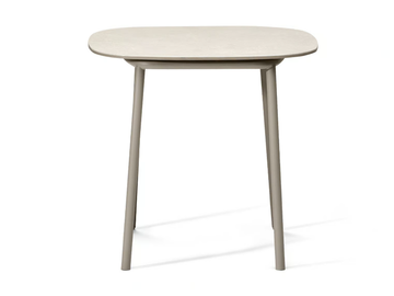 TOSCA - Square ceramic garden side table by TRIBÙ - view 2