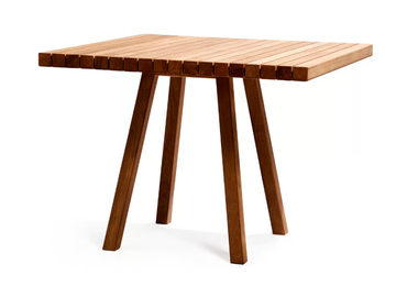 VIS À VIS - Square teak garden table by TRIBÙ - view 2