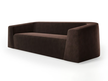 BAMBARA - 3 seater velvet sofa by TRNK - view 2