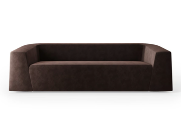 BAMBARA - 3 seater velvet sofa by TRNK - view 3