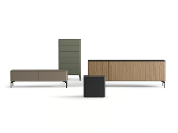 CIRCLE - Bedside table with drawers by TUMIDEI - view 3