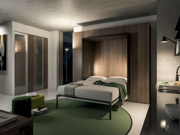 ALCOVA SYSTEM - CONFIGURATION 255 - Pull-down bed by TUMIDEI - view 3