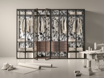 CRISTAL - Tempered glass wardrobe by TUMIDEI - view 2