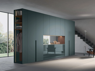 Double-sided wardrobe - Sectional wooden wardrobe by TUMIDEI - view 2