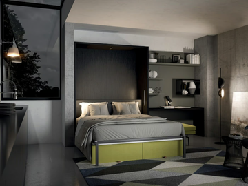 ON-OFF CONFIGURATION 250 - Pull-down bed by TUMIDEI - view 3