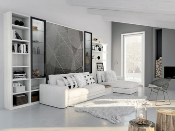 ON-OFF CONFIGURATION 262 - Storage wall with fold-away bed by TUMIDEI - view 2