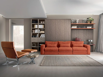 ON-OFF CONFIGURATION 264 - Storage wall with fold-away bed by TUMIDEI - view 2