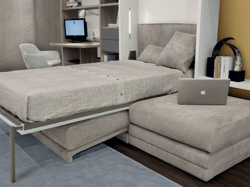 ON-OFF CONFIGURATION 271 - Storage wall with fold-away bed by TUMIDEI - view 3