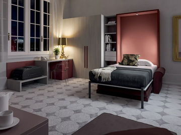 ON-OFF CONFIGURATION 274 - Wooden wall bed by TUMIDEI - view 3