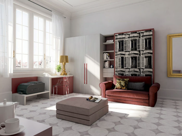 ON-OFF CONFIGURATION 274 - Wooden wall bed by TUMIDEI - view 2