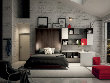 ON-OFF CONFIGURATION 251 - Pull-down bed by TUMIDEI - view 3