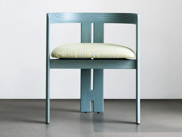 PIGRECO - Wooden chair with integrated cushion by Tacchini - view 3