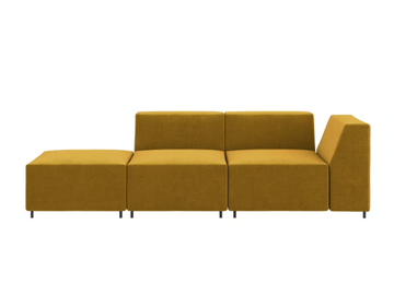 QUADRO - Sectional sofa with removable cover by Tacchini - view 2