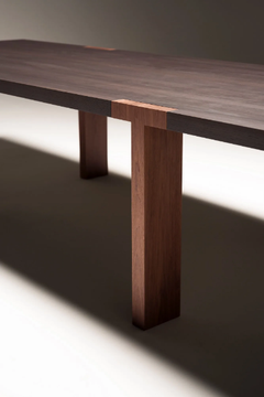 T–TABLE - Rectangular oak table by Tacchini - view 3