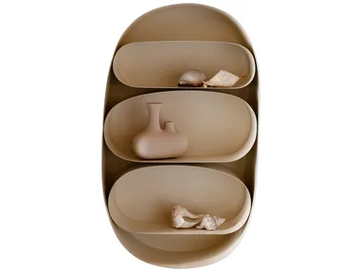 ASTRAL - Open metal bookcase by Tacchini - view 2