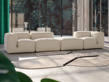 LE MURA - Modular fabric sofa by Tacchini - view 2