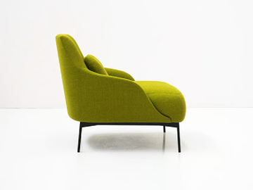 LIMA - Fabric armchair by Tacchini - view 3