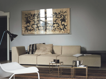 QUADRO - Sectional sofa with removable cover by Tacchini - view 3