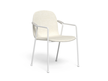 CORAL - Fabric garden chair with armrests by Talenti - view 2