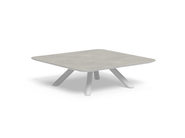 CORAL - Low porcelain stoneware garden side table by Talenti - view 2